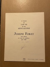 FORET Lithographie Trémois