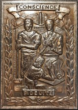 Médaille plaque - Paris -