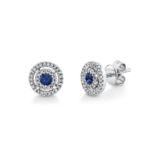 Saphir bleu boucles - bleu,