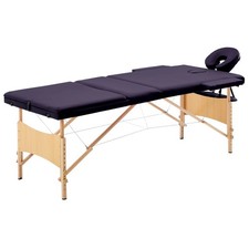 Bois Table de Massage Pliable