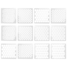  12 Pcs Blank Stencils Chalkboard Art Pochoir Pour Peinture Pochoirs