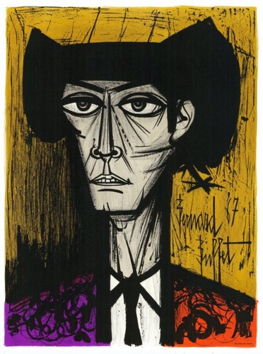 Bernard buffet lithographie - buffet,