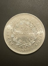 50 Francs Hercule ,Pièces En Argent, Francs