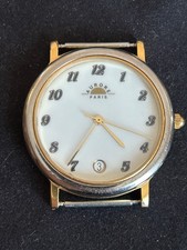 Montre quartz dame de marque aurore avec date REB 8532