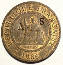 Pièce 1 Centime 1886