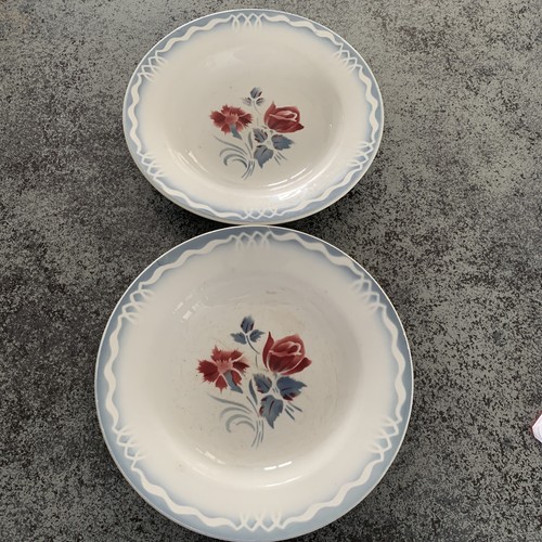 Assiettes creuse faïence - assiettes,