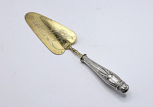 Pelle gâteau tarte - gâteau, argent