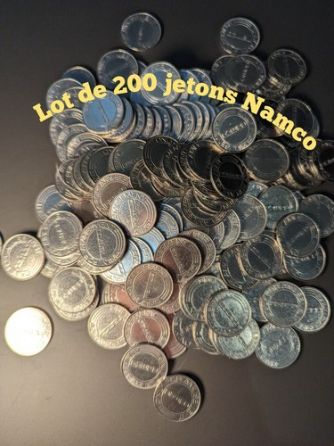 Lot 200 jetons token - 200, namco