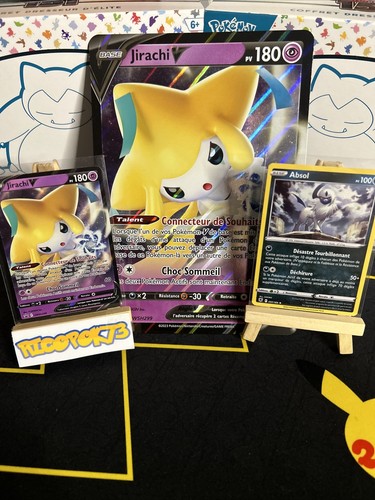 Lot carte pokemon jirachi - pokemon, v
