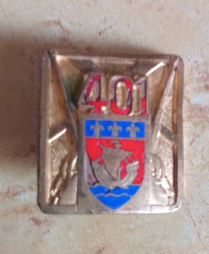 Insigne 401 régiment - 401,