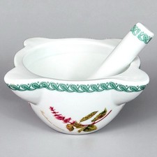 Mortier pilon porcelaine