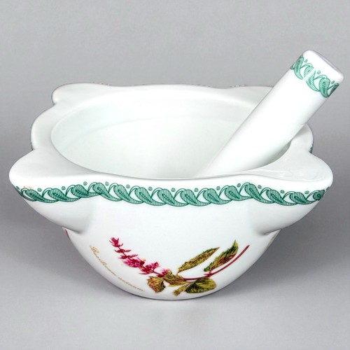 Mortier pilon porcelaine
