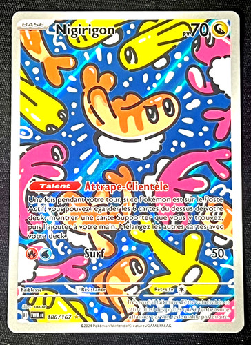 Carte pokémon nigirigon - carte,