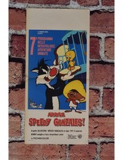 Affiche ARRIVA SPEEDY GONZALES
