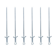 Brochettes Kabob pour griller | Brochettes en métal pour Kabobs en acier...