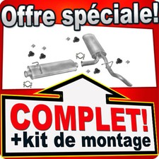Échappement pour OPEL MOVANO A 1.9 DTI 2.5 D / RENAULT MASTER II 2.5 D