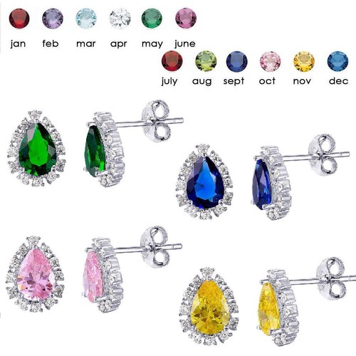 Argent sterling larme halo - argent,