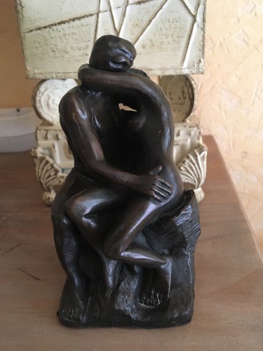 Baiser rodin statue - le, de