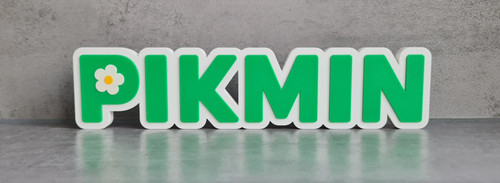 Plaque logo pikmin - pikmin, decoration