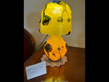 Verrerie Lampe Lumineuse JC Novaro Biot 35cm