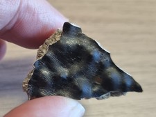 Pièce originale moyennement colorée du mur de Berlin 2,8 x 2,2 cm objet de...