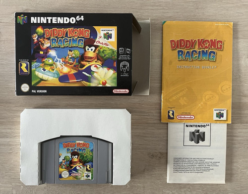 Jeu nintendo diddy kong - 64,