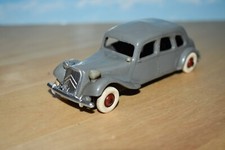 1/43 norev ancien citroen traction avant 15-six familiale grise