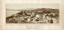 France, Cannes, le quartier des Anglais, vue panoramique  Vintage albumin print 