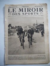 07/09/1922 LE MIROIR DES SPORTS N° 114 - Toutes les pages en photos