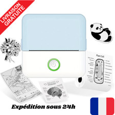 Mini Imprimante Portable Thermique Sans Fil Bluetooth Compatible Android IOS
