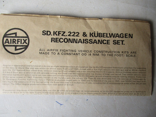 Kfz 222 et - 222, kubelwagen