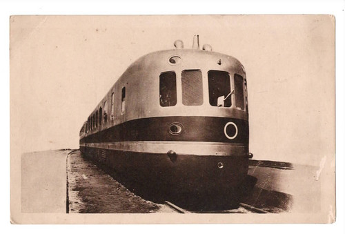 Cpa autorail micheline - -,