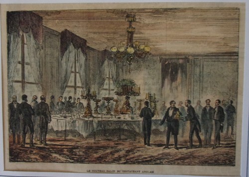 Gravure bois aquarellee - gravure, s/bois