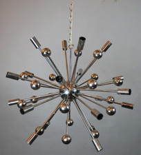 Lustre Sputnik En Laiton À 18