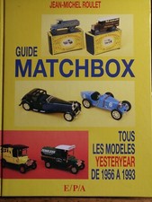 Livre guide Matchbox 1956 1993 édition EPA 1995