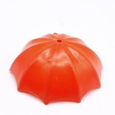38046 Playmobil Parapluie Rouge Vintage 3271 3322 3271 3402 3407 abimé