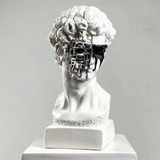 Sculpture David faite à la main, statue abstraite de Michel-Ange,...