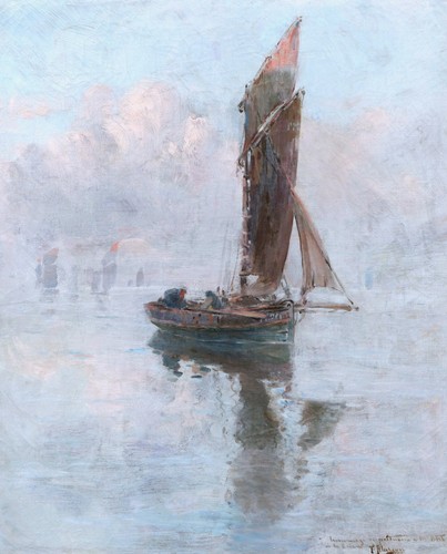 Tableau espagnol marine bateau