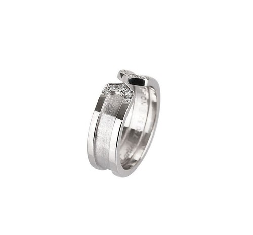 Cartier bague double - bague, or