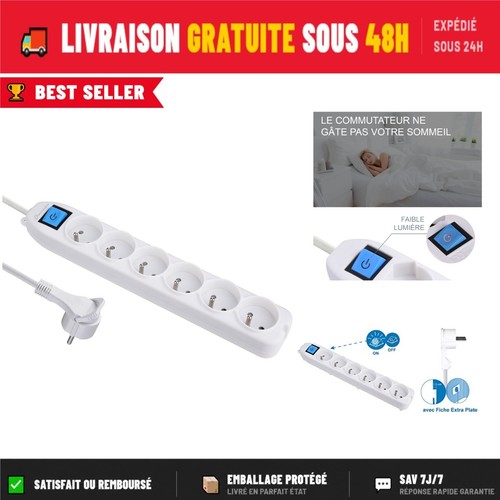 Electraline bloc multiprise - bloc,