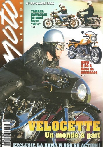 Moto legende velocette - legende, n°89