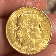 Pièce or  20 Francs Année