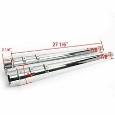 Silencieux échappement Slip-On Dual Pipes pr Harley 95-16 Street Glide Road King