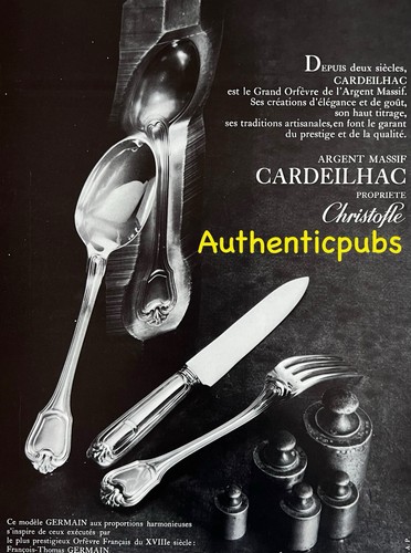 Publicite christofle - publicite,