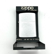 Briquet Zippo argent simple