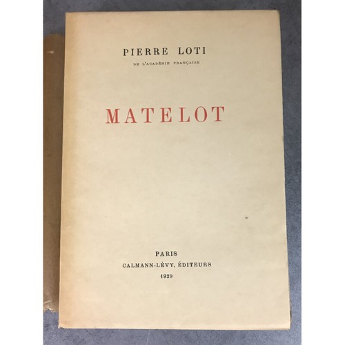 Pierre loti matelot numéroté - pierre,