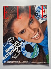 Magazine mode fashion ELLE french #2087 6 janvier 1986 Renee Simonsen