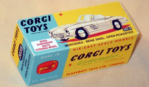 Corgi toys 303s mercedes benz - corgi,