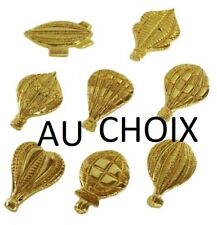 2014 PATISSERIE GERARD MULOT PARIS LES MONGOLFIERES FEVE METAL OR 3D au choix