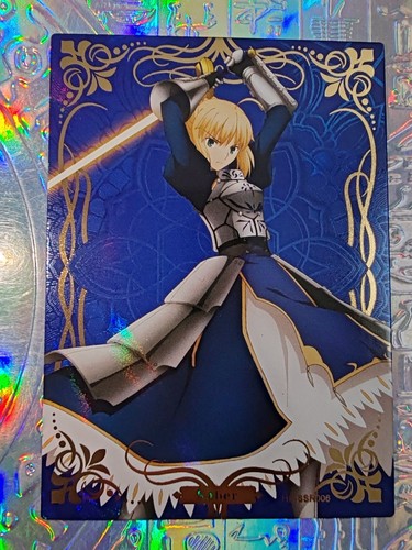 Card fate stay night - fate, saber